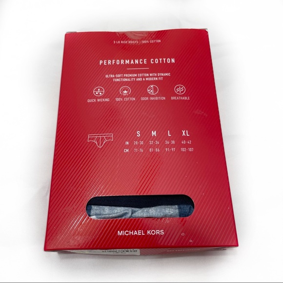 MICHAEL KORS PC 3 LO RISE BRIEFS - Picture 2 of 5